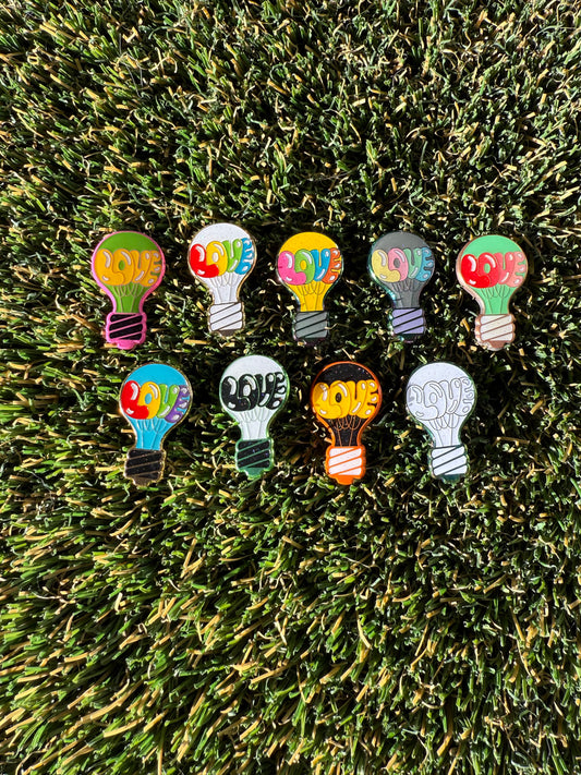 Love Light pin